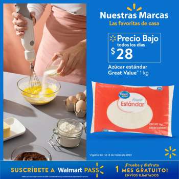 Folleto actual Walmart - 1.3.2023 - 14.3.2023.