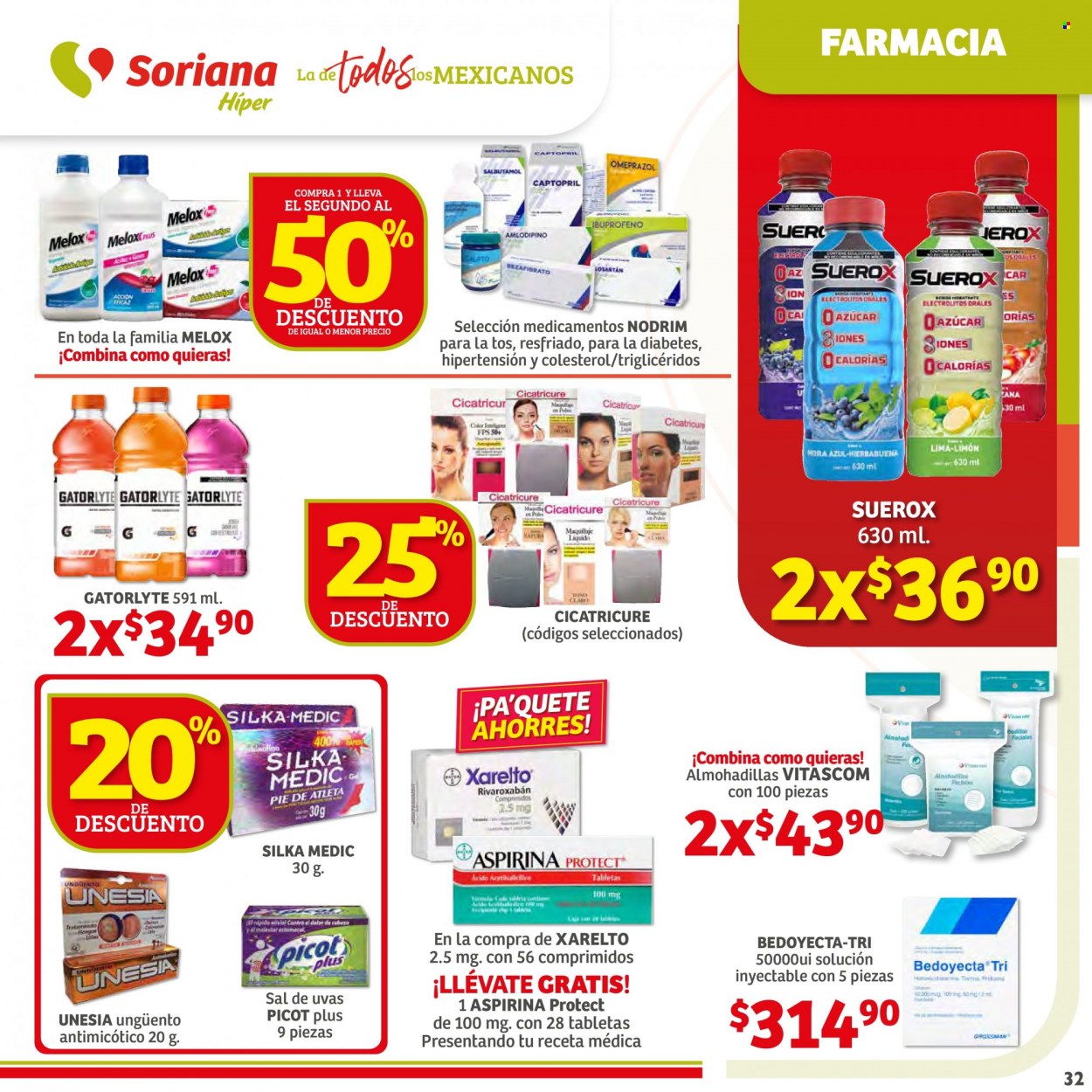 Catálogo Soriana Híper - 14.3.2023 - 30.3.2023. Página 32
