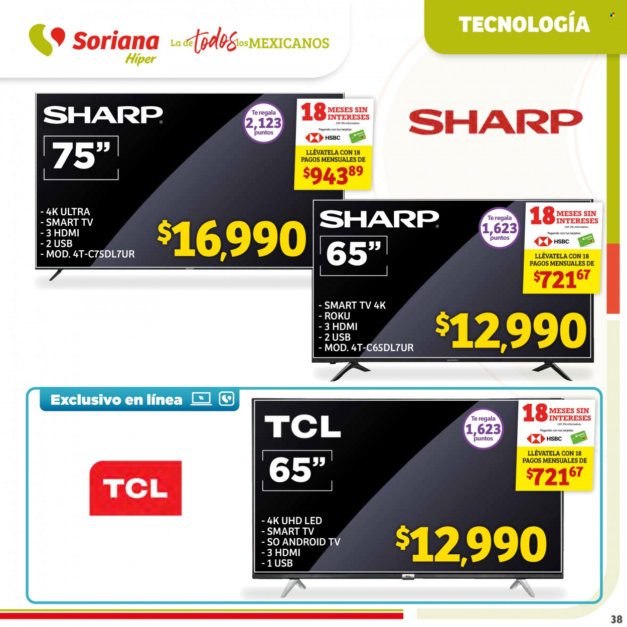 Catálogo Soriana Híper - 14.3.2023 - 30.3.2023. Página 38