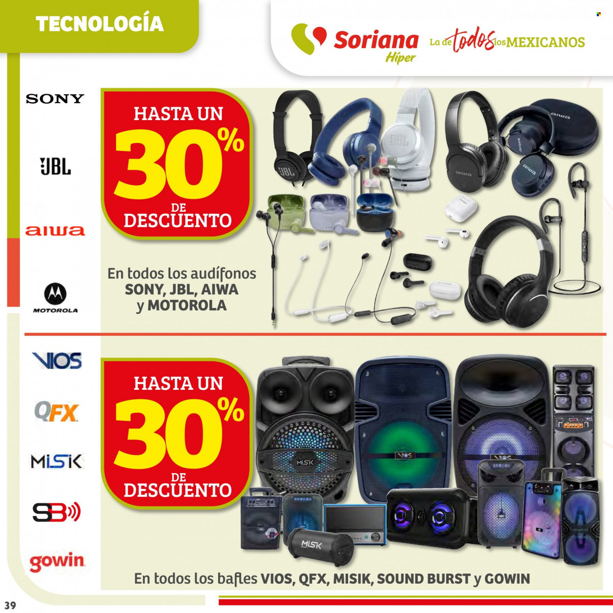 Catálogo Soriana Híper - 14.3.2023 - 30.3.2023. Página 39