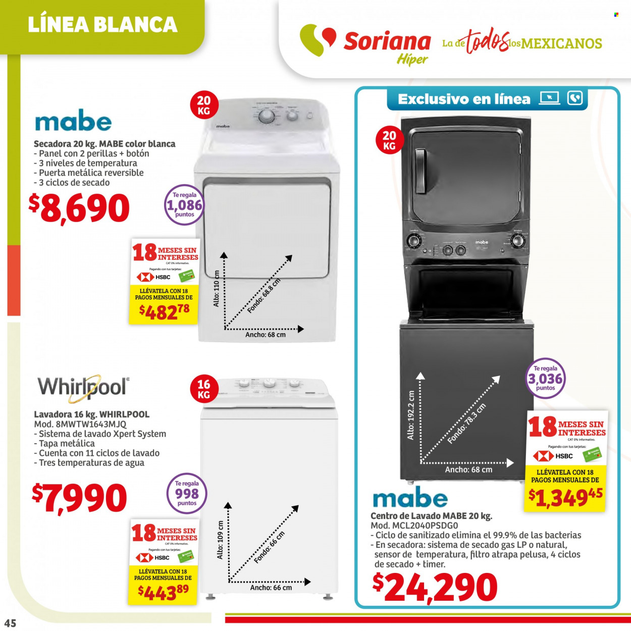 Catálogo Soriana Híper - 14.3.2023 - 30.3.2023. Página 45