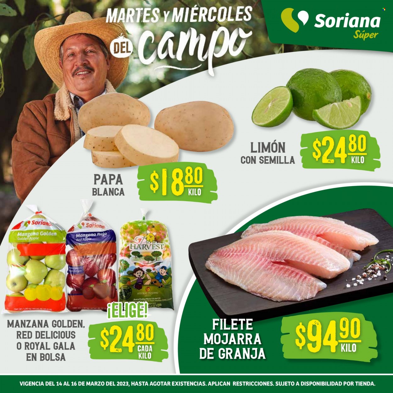 Catálogo Soriana Súper - 14.3.2023 - 16.3.2023. Página 1