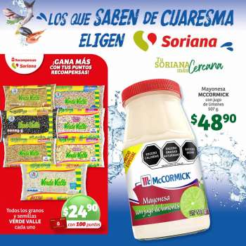 Folleto actual Soriana Súper - 14.3.2023 - 30.3.2023.
