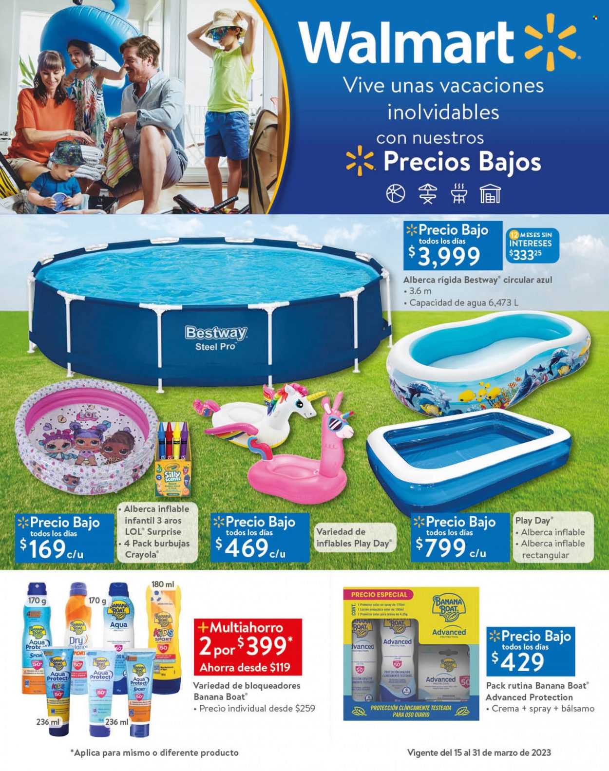 Catálogo Walmart - 15.3.2023 - 31.3.2023. Página 1