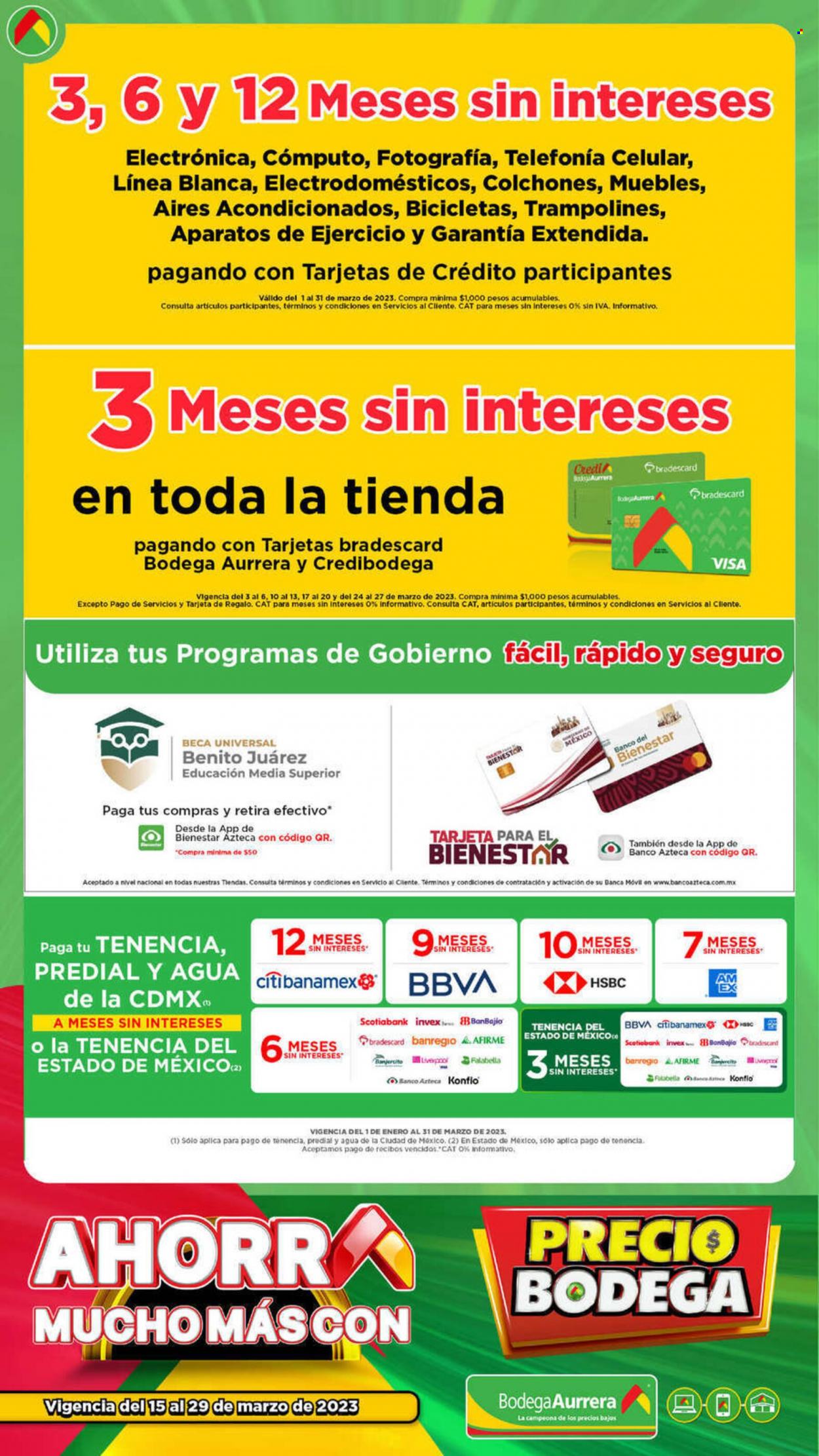 Catálogo Bodega Aurrerá - 15.3.2023 - 29.3.2023. Página 23
