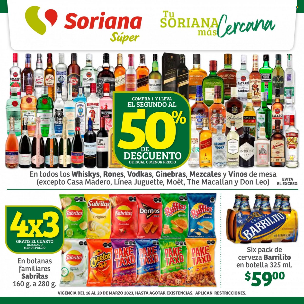 Catálogo Soriana Súper - 16.3.2023 - 20.3.2023. Página 1
