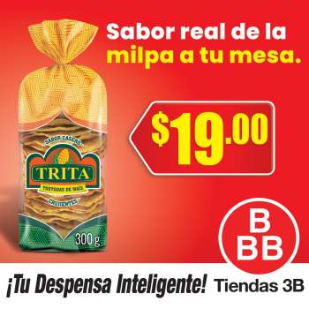 Folleto actual Tiendas 3B.