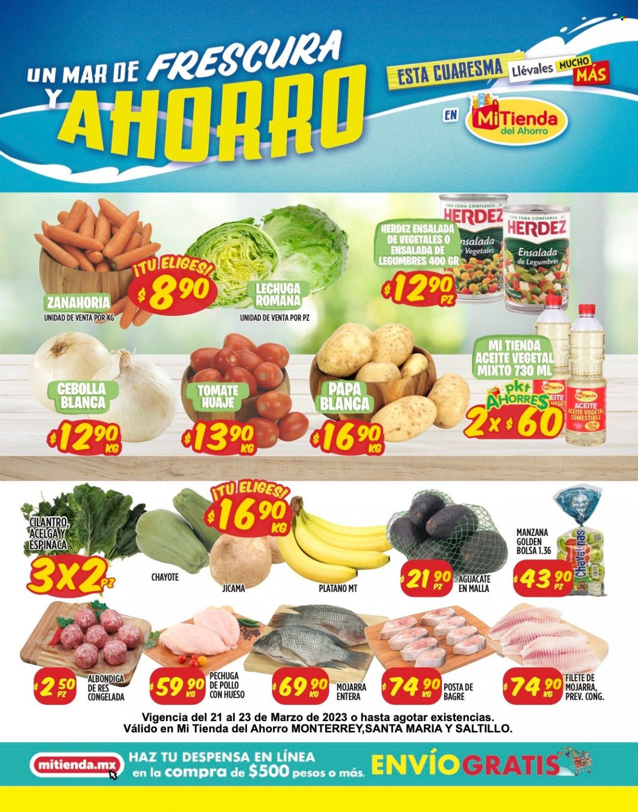 Catálogo Mi Tienda de Ahorro - 21.3.2023 - 23.3.2023. Página 1