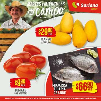 Folleto actual Soriana Híper - 21.3.2023 - 23.3.2023.