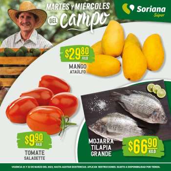 Folleto actual Soriana Súper - 21.3.2023 - 22.3.2023.