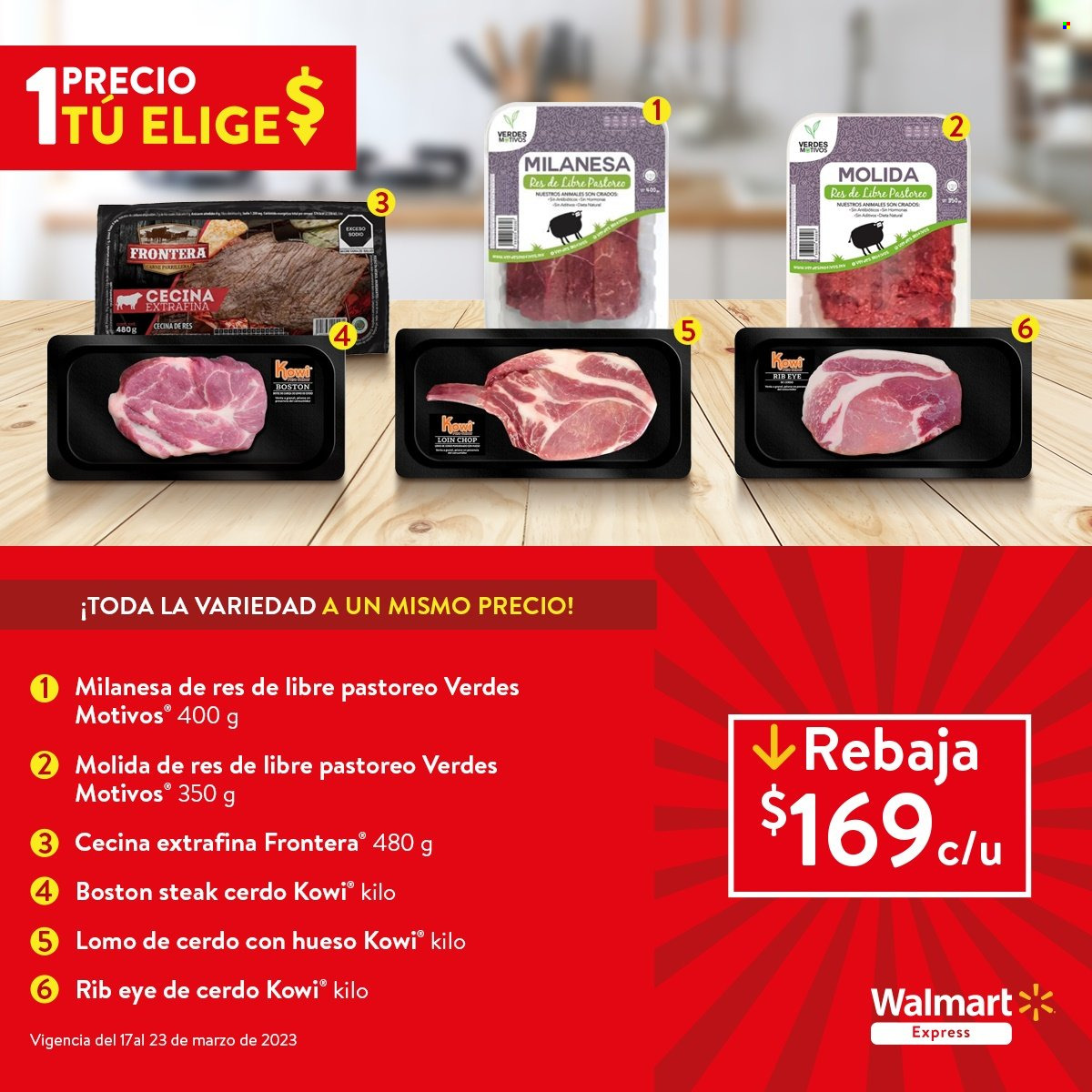 Catálogo Walmart Express - 17.3.2023 - 23.3.2023. Página 1
