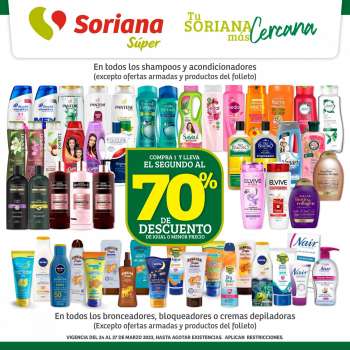 Folleto actual Soriana Súper - 24.3.2023 - 27.3.2023.