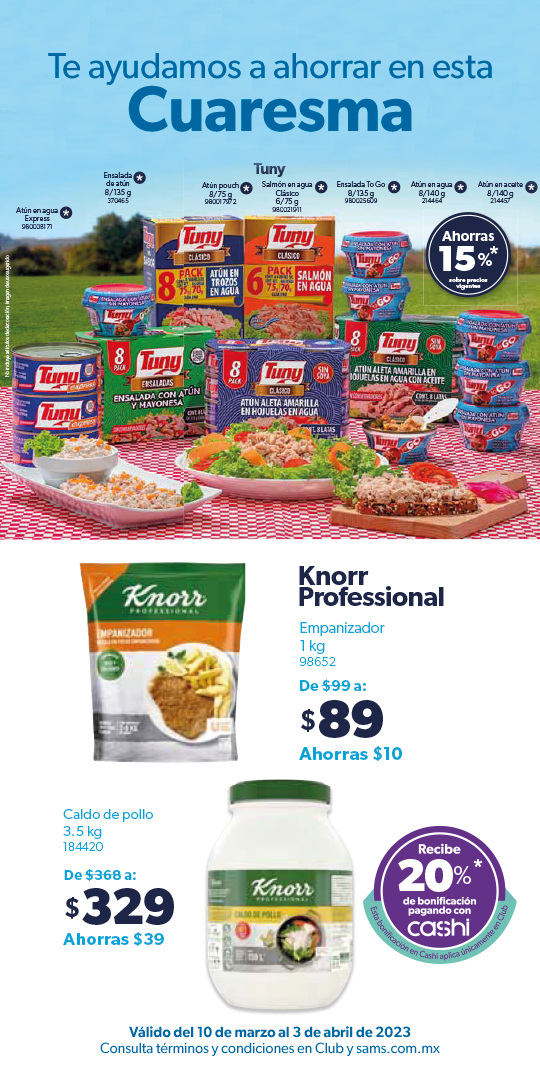 Catálogo Sam's Club - 10.3.2023 - 3.4.2023. Página 61