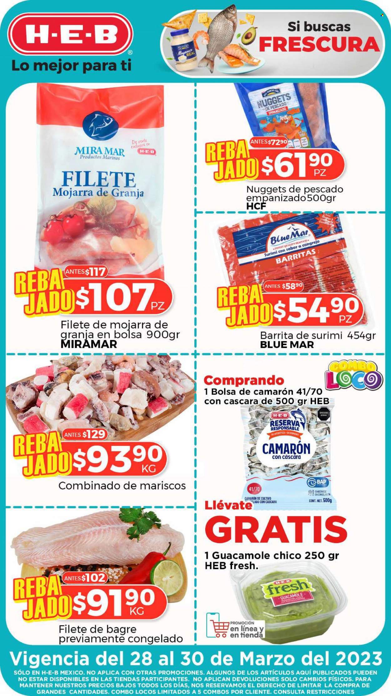 Catálogo H-E-B - 28.3.2023 - 30.3.2023. Página 1