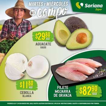 Folleto actual Soriana Súper - 28.3.2023 - 29.3.2023.