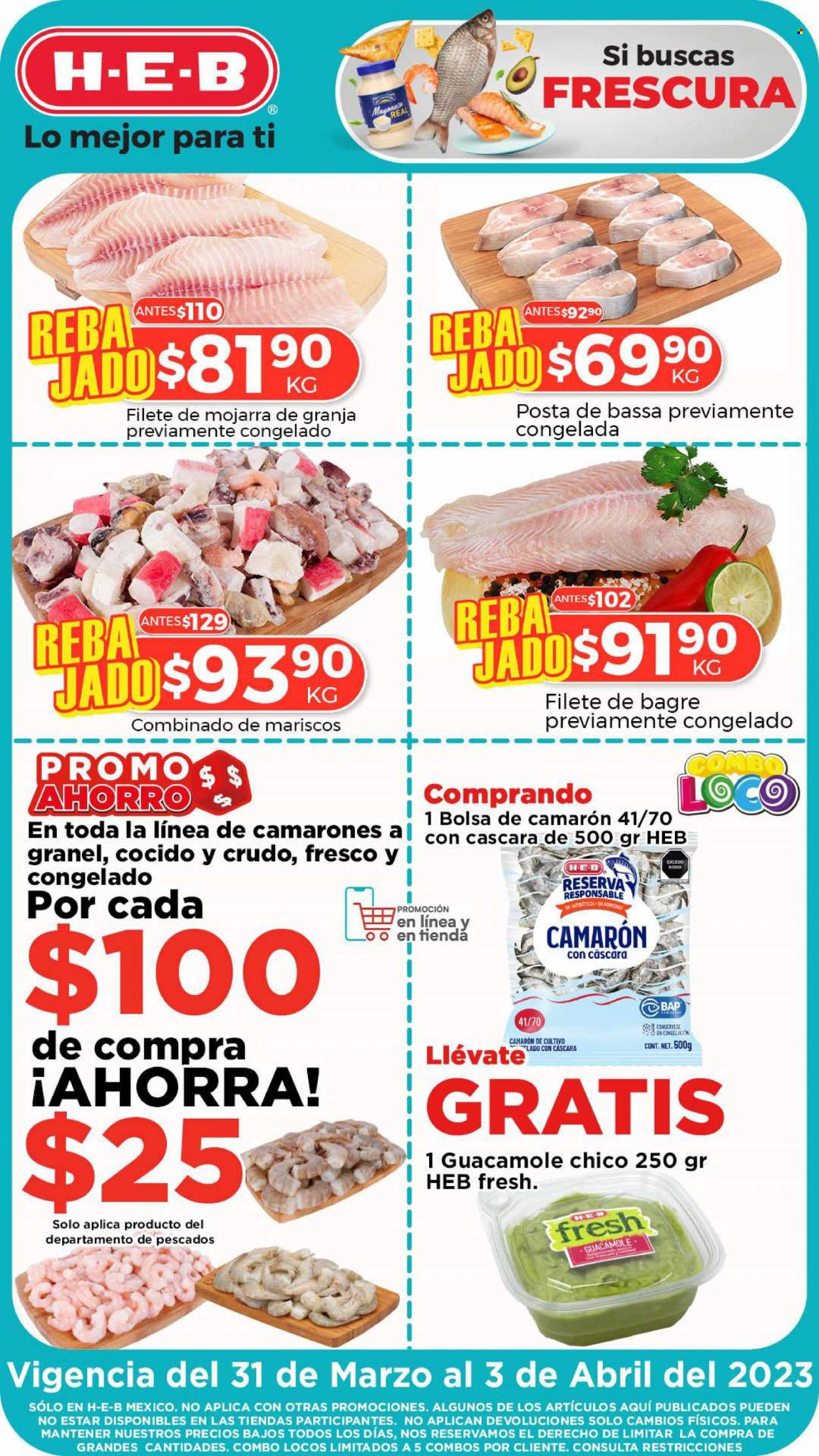 Catálogo H-E-B - 31.3.2023 - 3.4.2023. Página 1