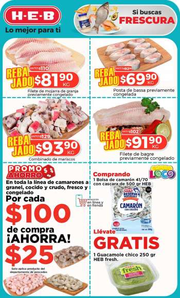 Folleto actual H-E-B - 31.3.2023 - 3.4.2023.
