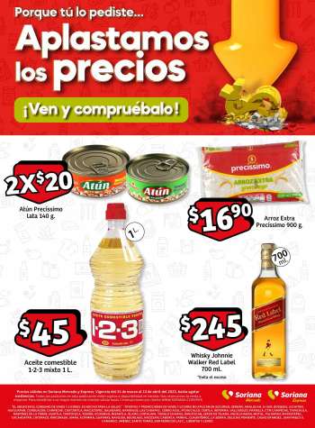Folleto actual Soriana - 31.3.2023 - 13.4.2023.