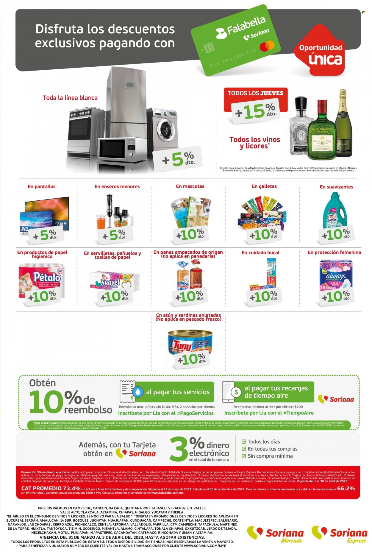 Catálogo Soriana - 31.3.2023 - 3.4.2023. Página 33