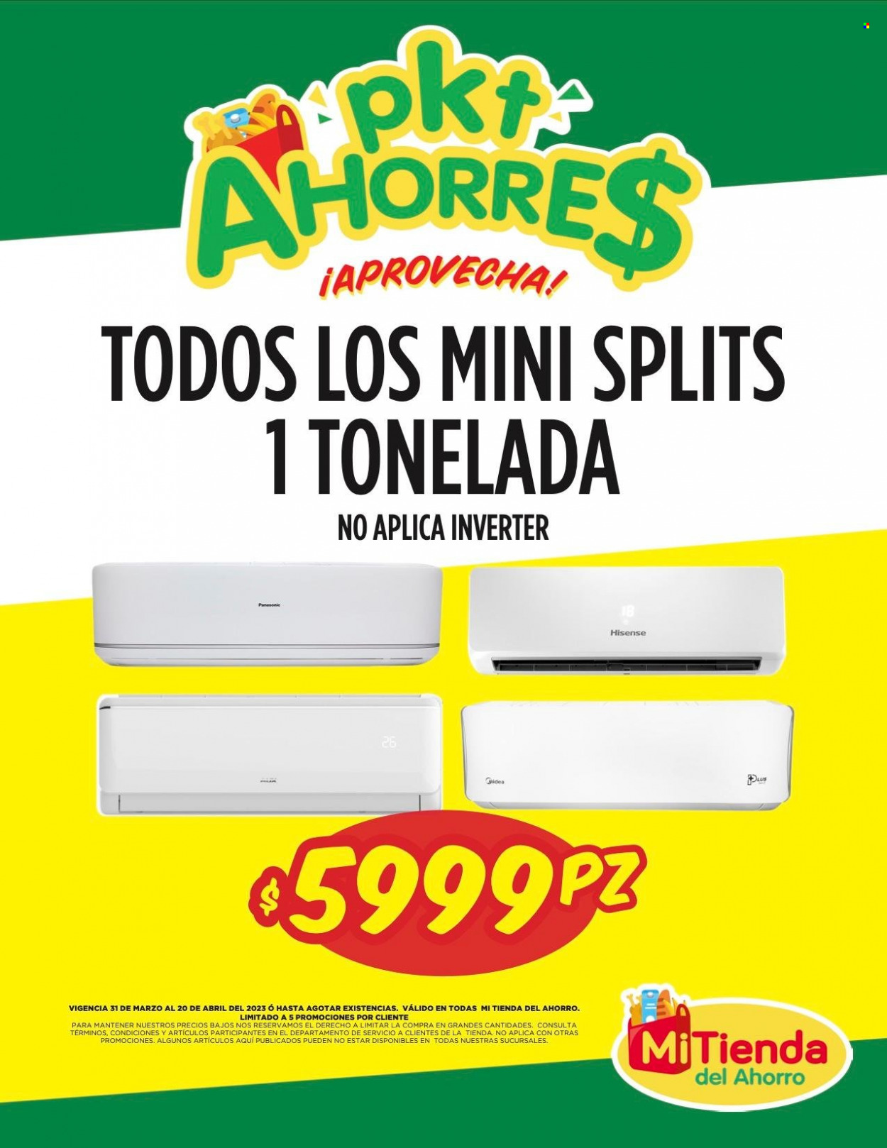 Catálogo Mi Tienda de Ahorro - 31.3.2023 - 20.4.2023. Página 1