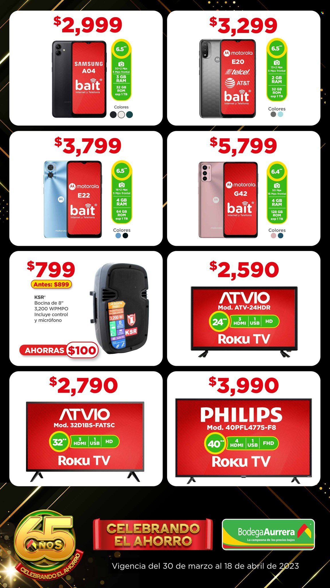 Catálogo Bodega Aurrerá - 30.3.2023 - 18.4.2023. Página 18