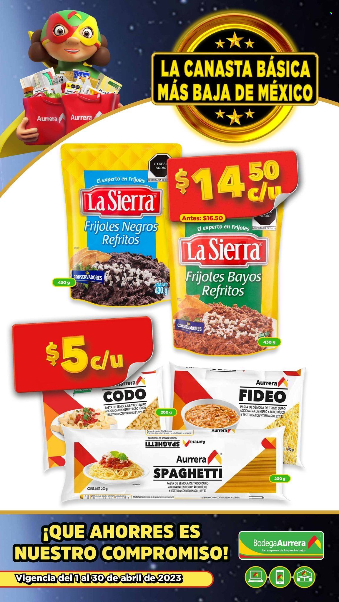 Catálogo Bodega Aurrerá - 1.4.2023 - 30.4.2023. Página 1