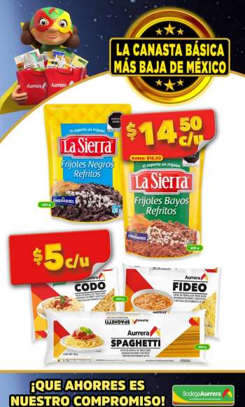 Folleto actual Bodega Aurrerá - 1.4.2023 - 30.4.2023.