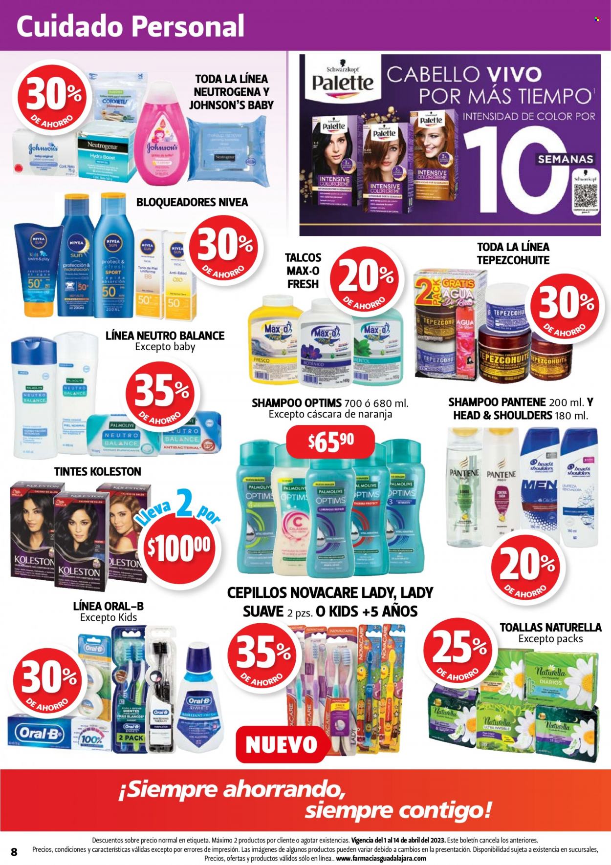 Catálogo Farmacias Guadalajara - 1.4.2023 - 14.4.2023. Página 8