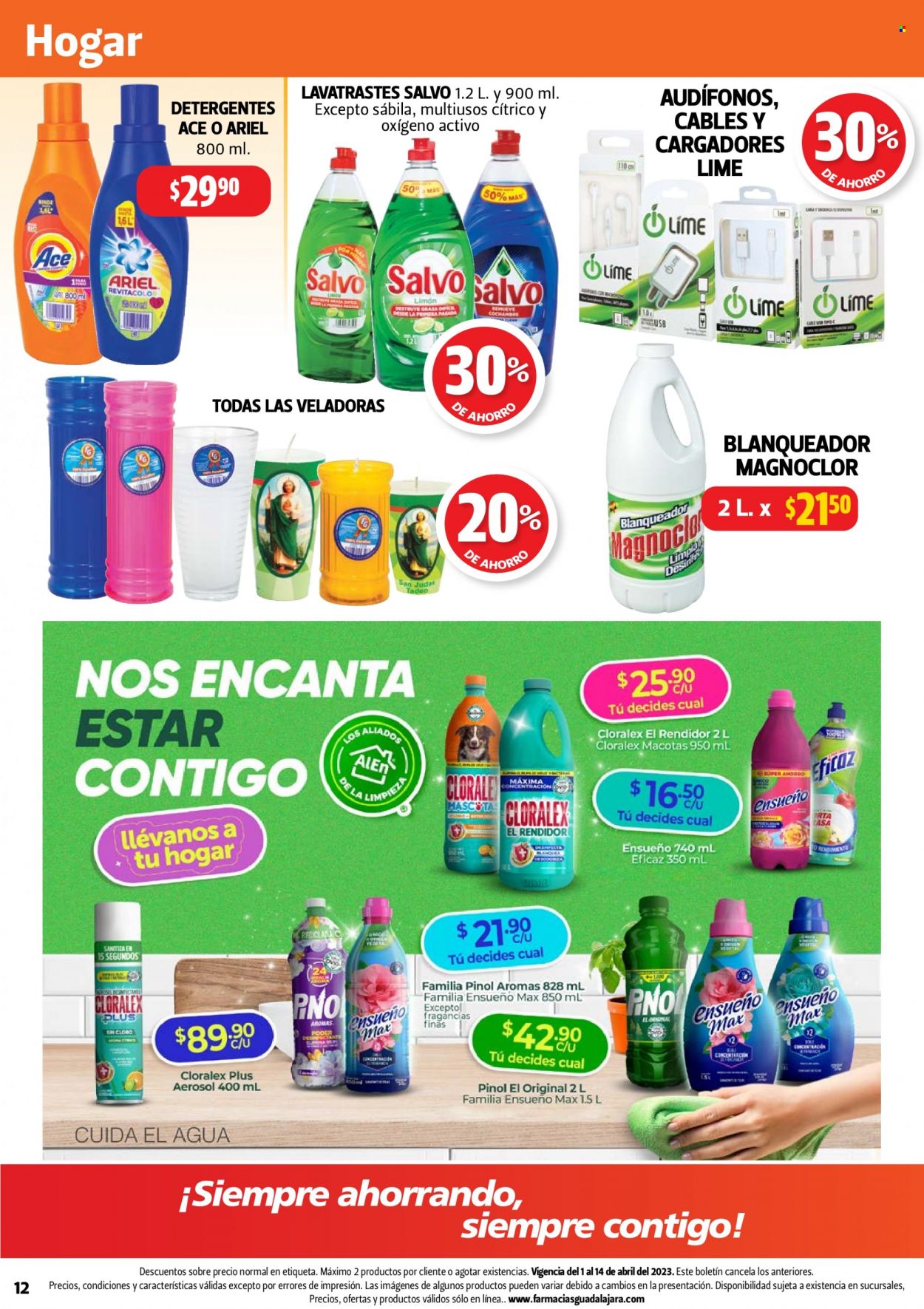 Catálogo Farmacias Guadalajara - 1.4.2023 - 14.4.2023. Página 12