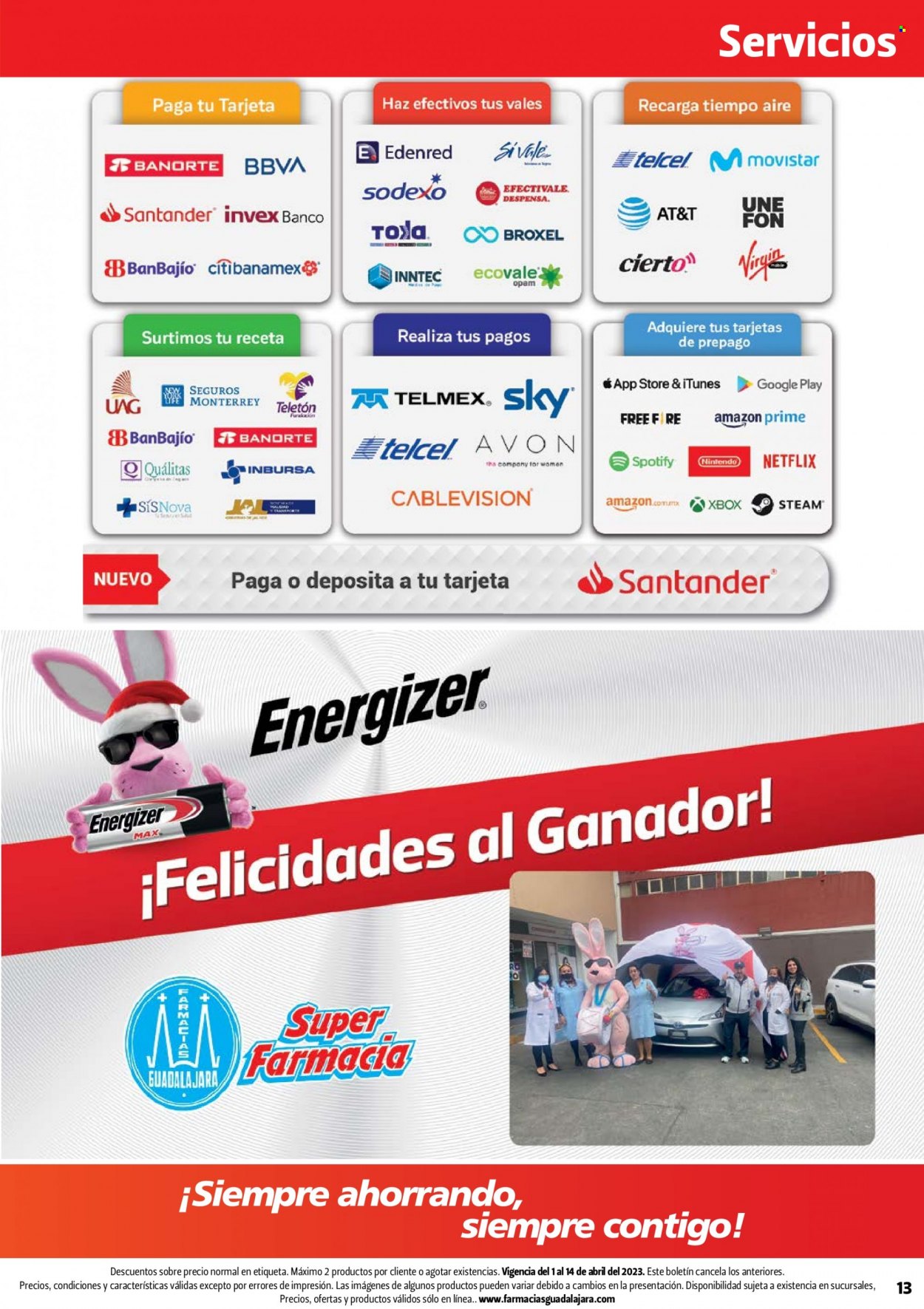 Catálogo Farmacias Guadalajara - 1.4.2023 - 14.4.2023. Página 13