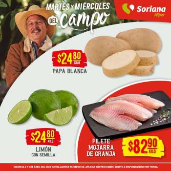 Folleto actual Soriana Híper - 4.4.2023 - 5.4.2023.