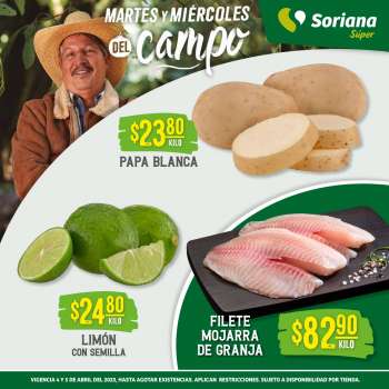 Folleto actual Soriana Súper - 4.4.2023 - 5.4.2023.