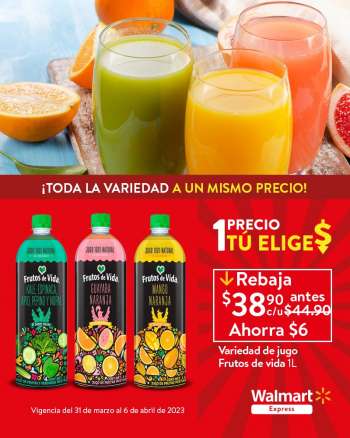 Folleto actual Walmart Express - 31.3.2023 - 6.4.2023.