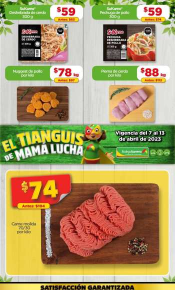 Folleto actual Bodega Aurrerá - 7.4.2023 - 13.4.2023.