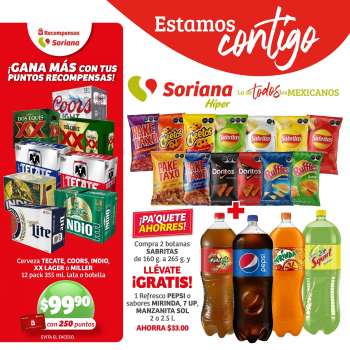 Folleto actual Soriana Híper - 11.4.2023 - 27.4.2023.