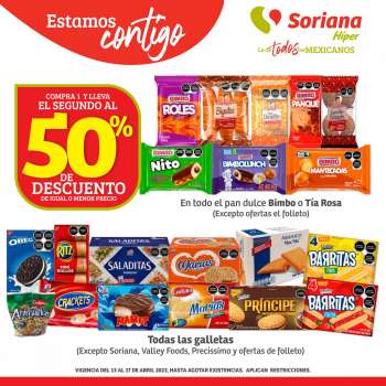 Folleto actual Soriana Híper - 13.4.2023 - 17.4.2023.