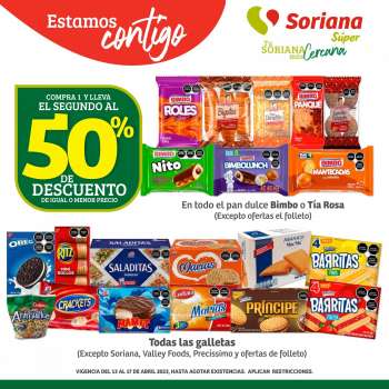 Folleto actual Soriana Súper - 13.4.2023 - 17.4.2023.