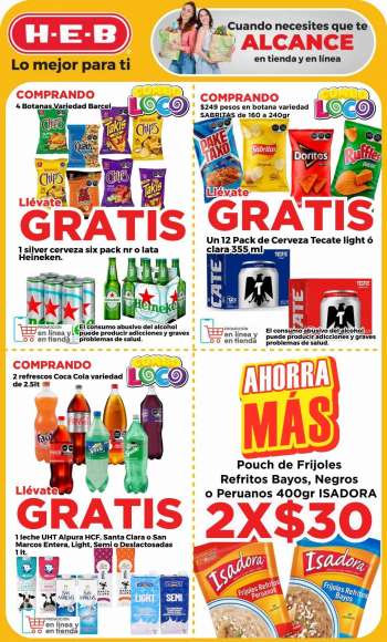Folleto actual H-E-B - 14.4.2023 - 17.4.2023.
