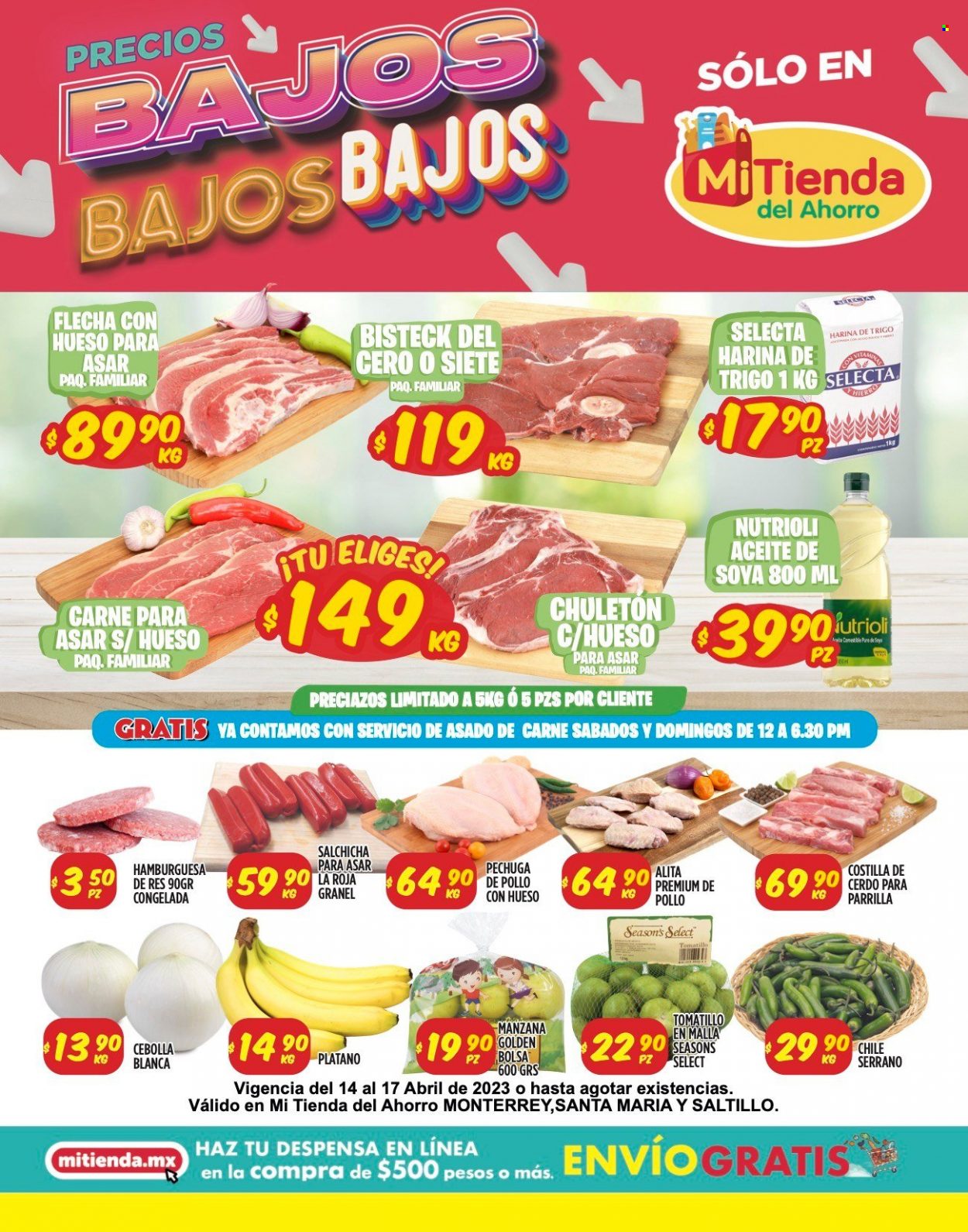 Catálogo Mi Tienda de Ahorro - 14.4.2023 - 17.4.2023. Página 1