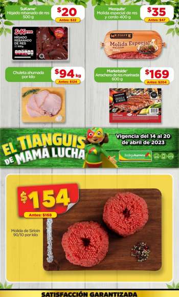 Folleto actual Bodega Aurrerá - 14.4.2023 - 20.4.2023.