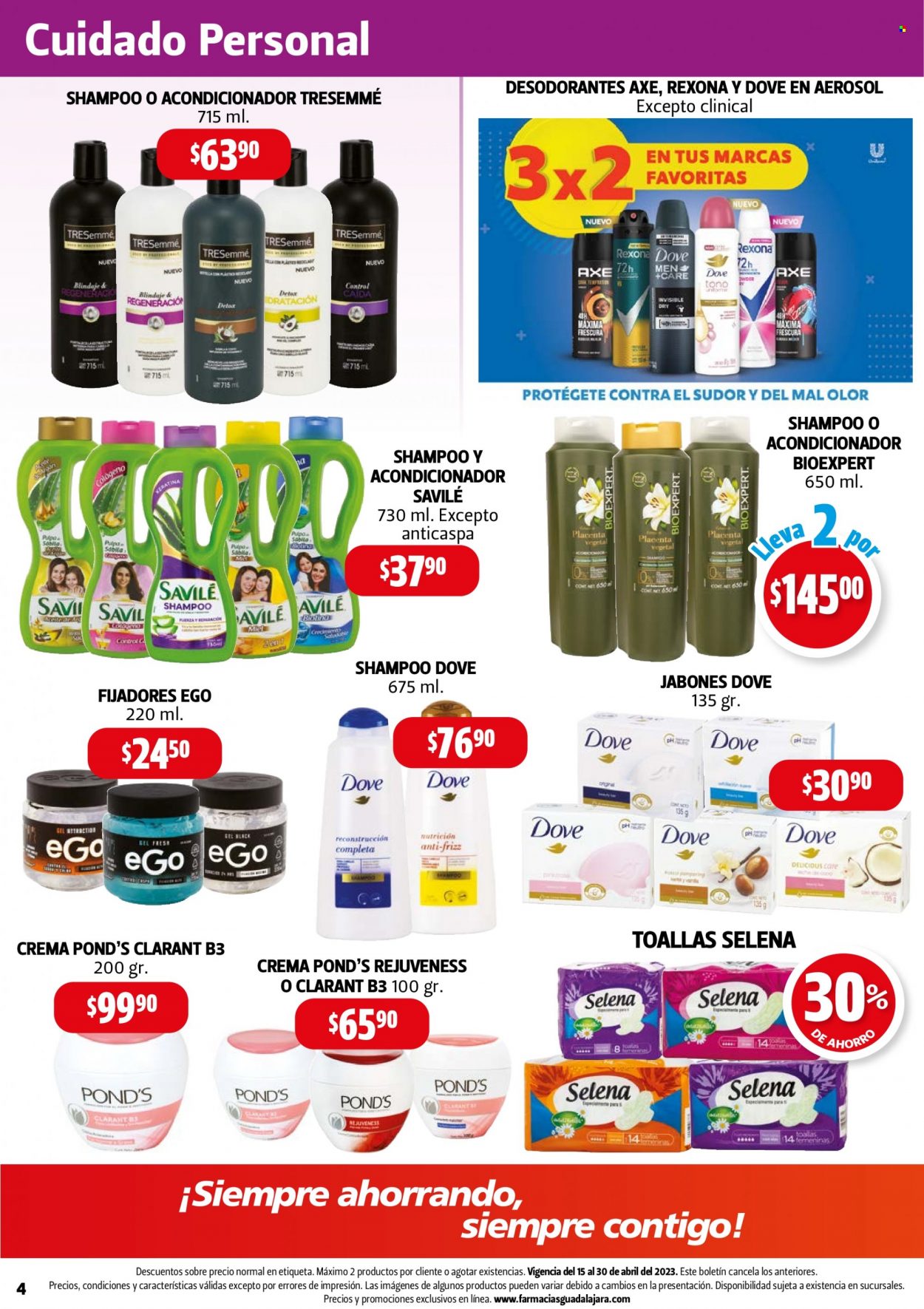Catálogo Farmacias Guadalajara - 15.4.2023 - 30.4.2023. Página 4
