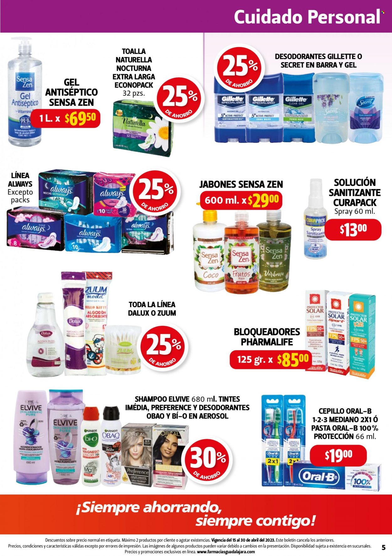 Catálogo Farmacias Guadalajara - 15.4.2023 - 30.4.2023. Página 5
