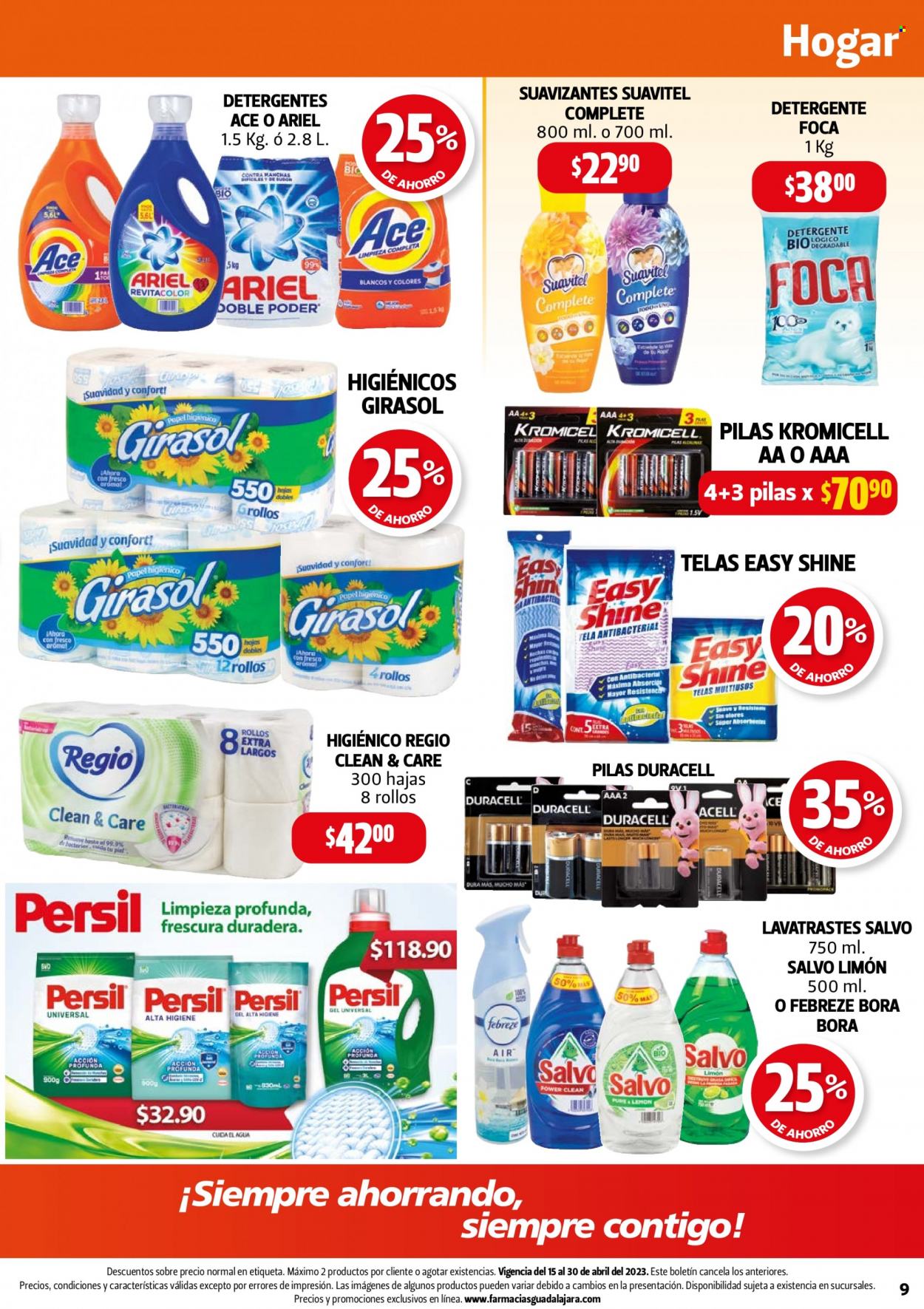 Catálogo Farmacias Guadalajara - 15.4.2023 - 30.4.2023. Página 9