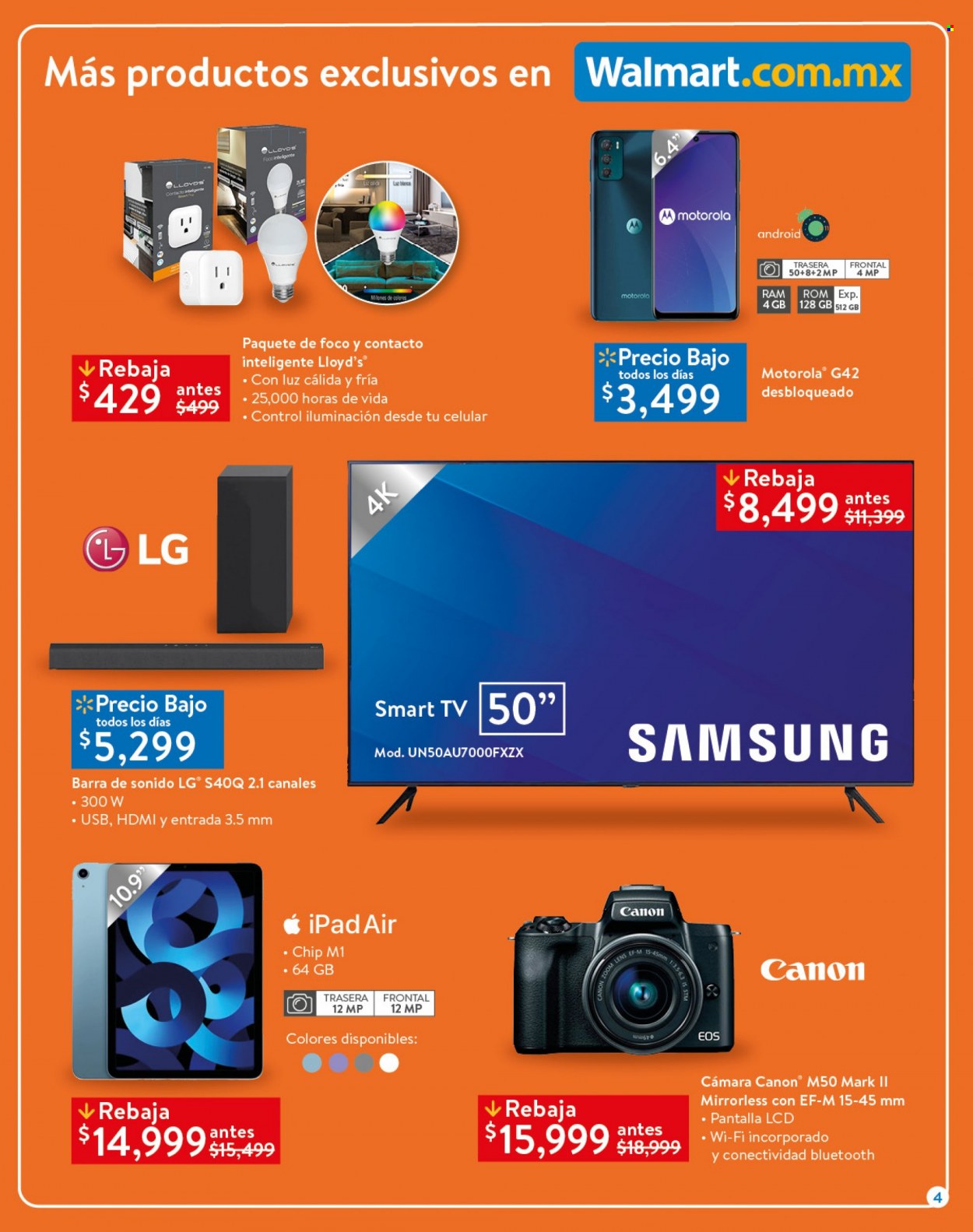 Catálogo Walmart - 17.4.2023 - 1.5.2023. Página 4