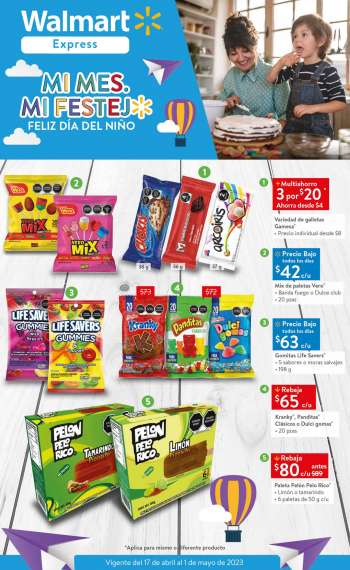 Folleto actual Walmart Express - 17.4.2023 - 1.5.2023.