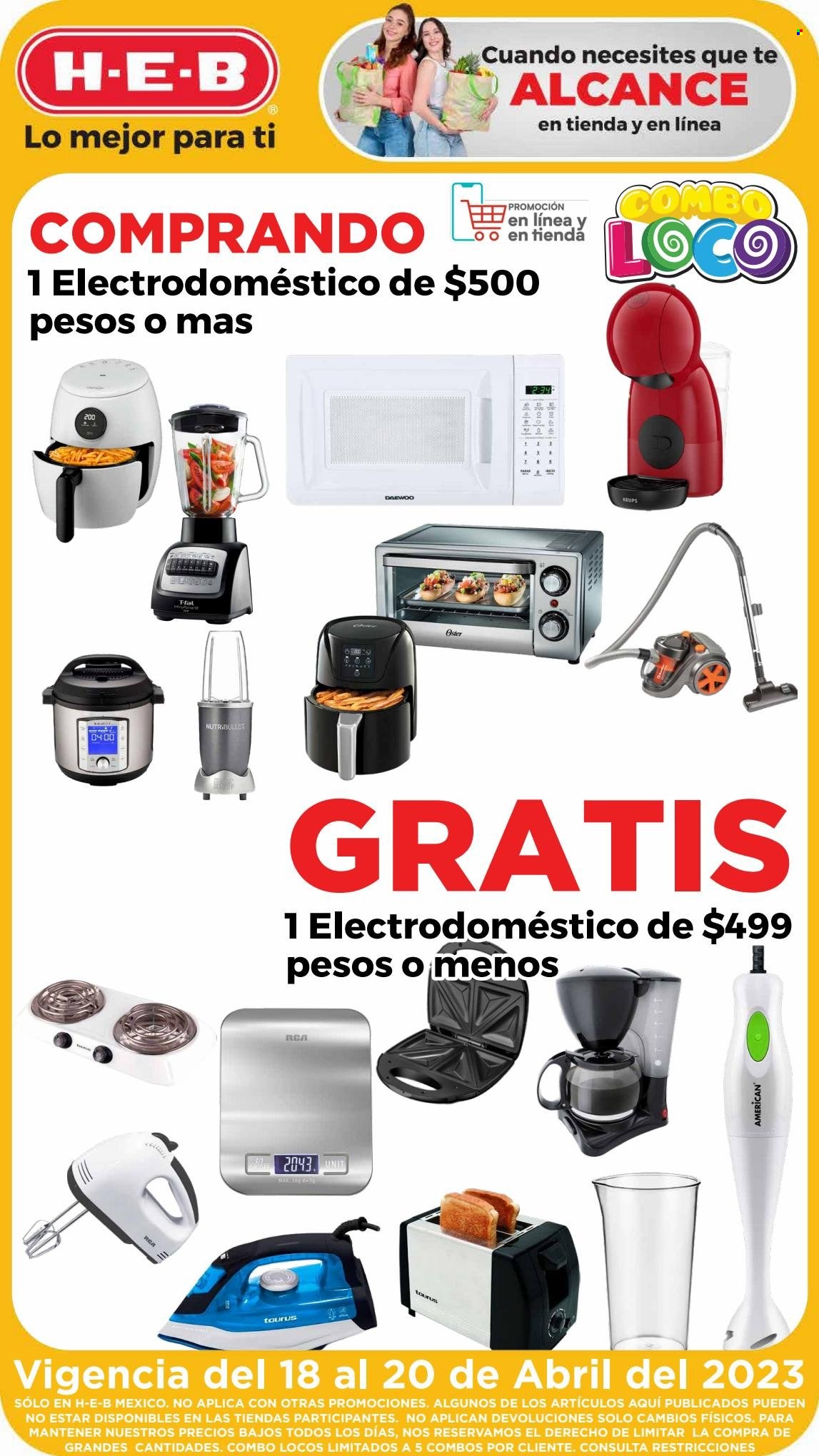 Catálogo H-E-B - 18.4.2023 - 20.4.2023. Página 1