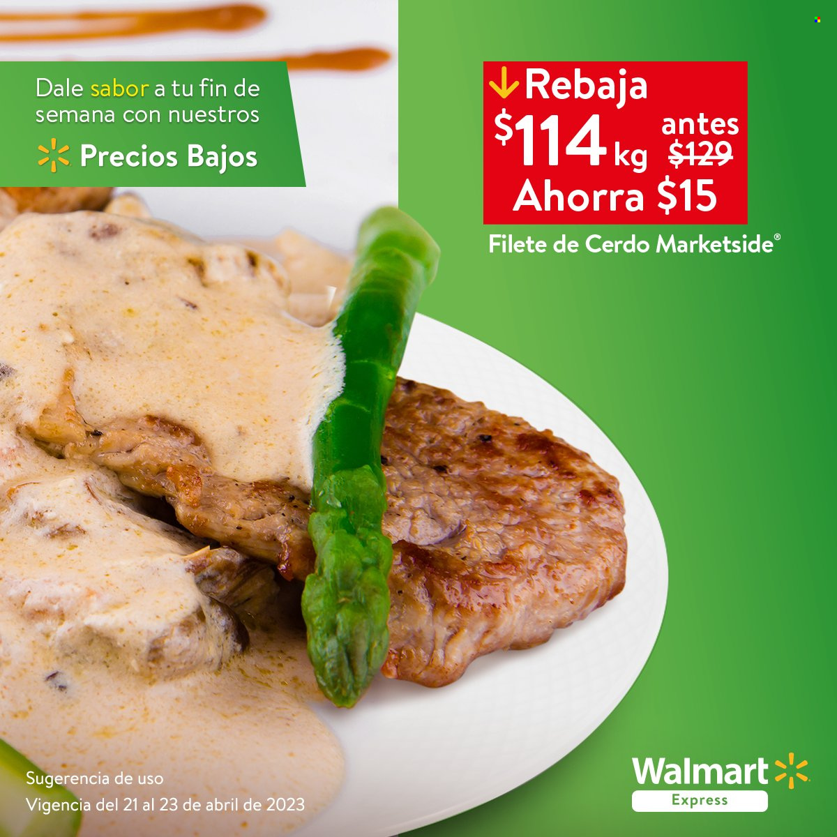 Catálogo Walmart Express - 21.4.2023 - 23.4.2023. Página 1