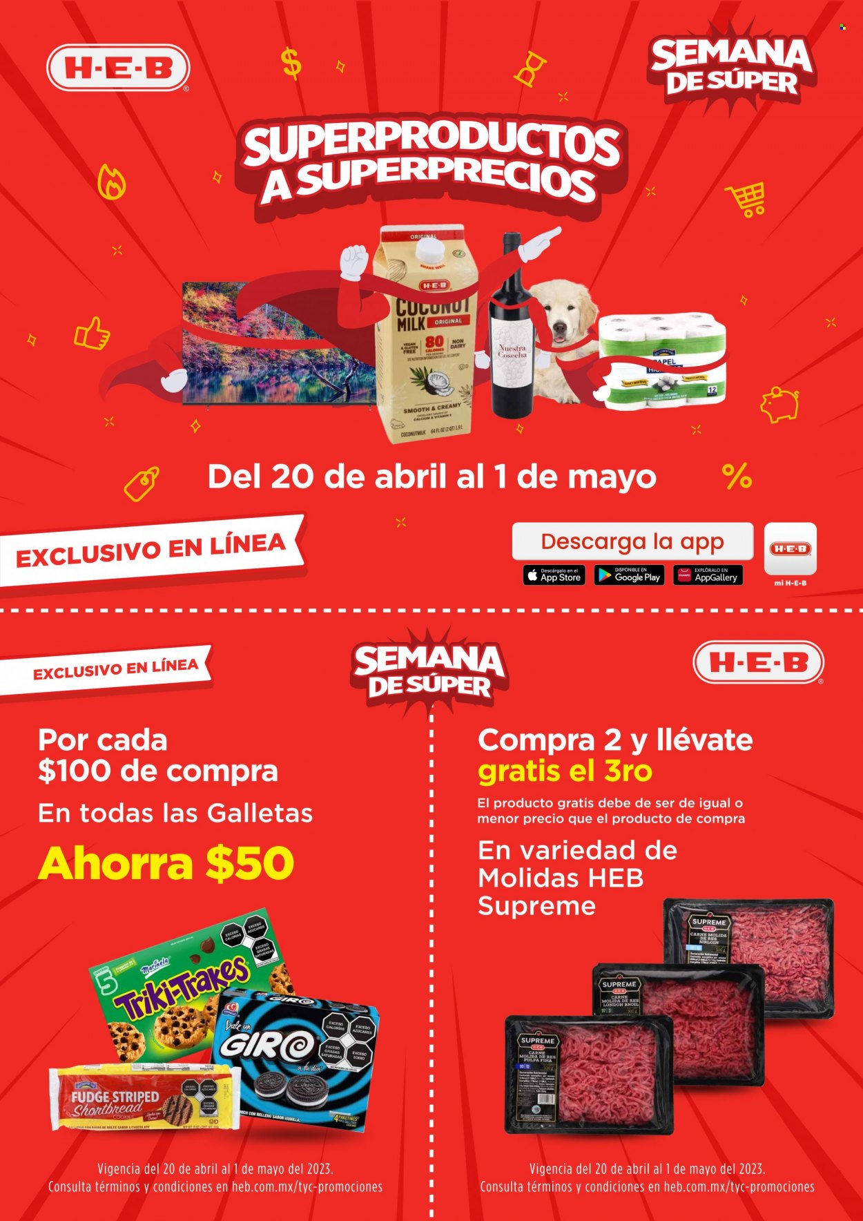 Catálogo H-E-B - 20.4.2023 - 1.5.2023. Página 1