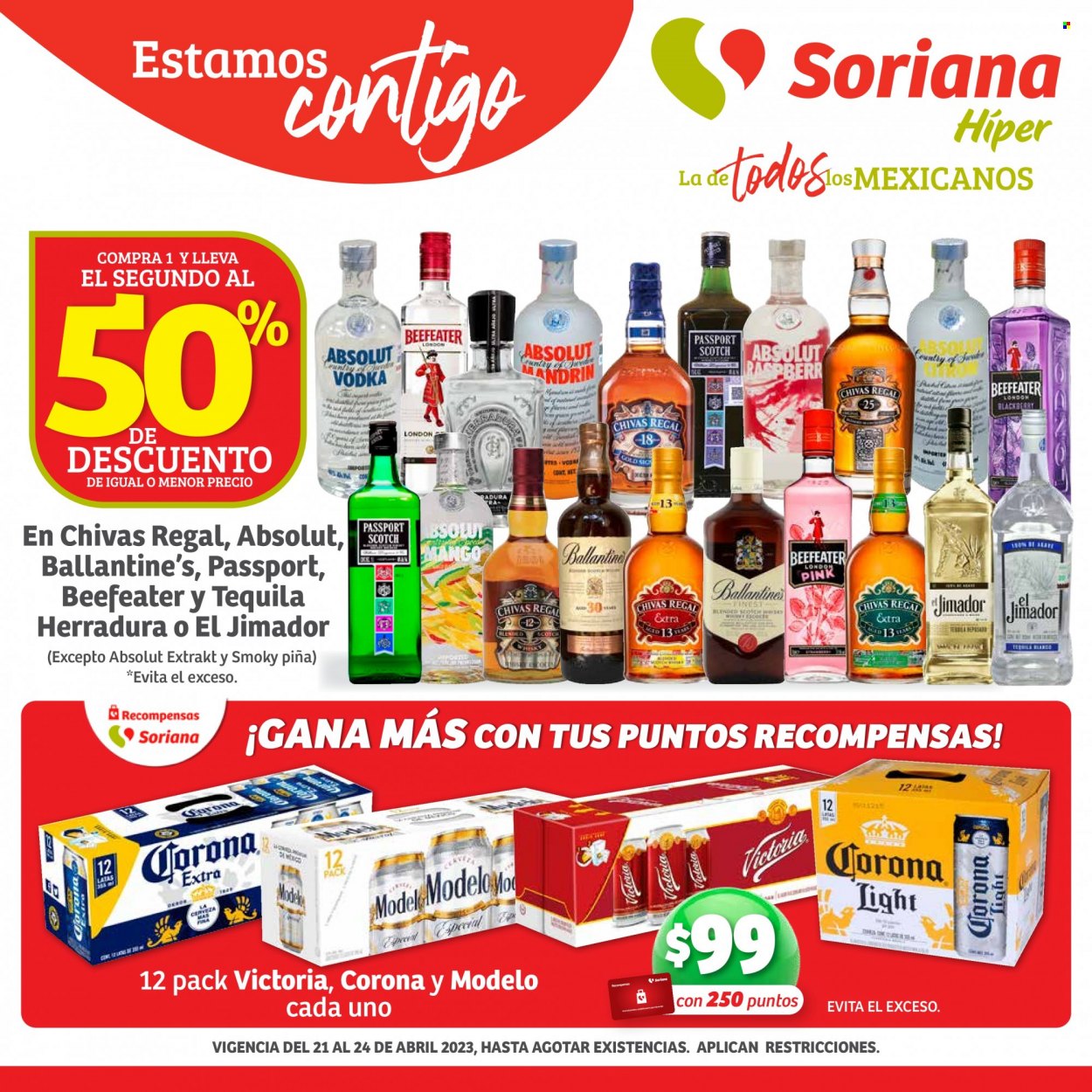 Catálogo Soriana Híper - 21.4.2023 - 24.4.2023. Página 1