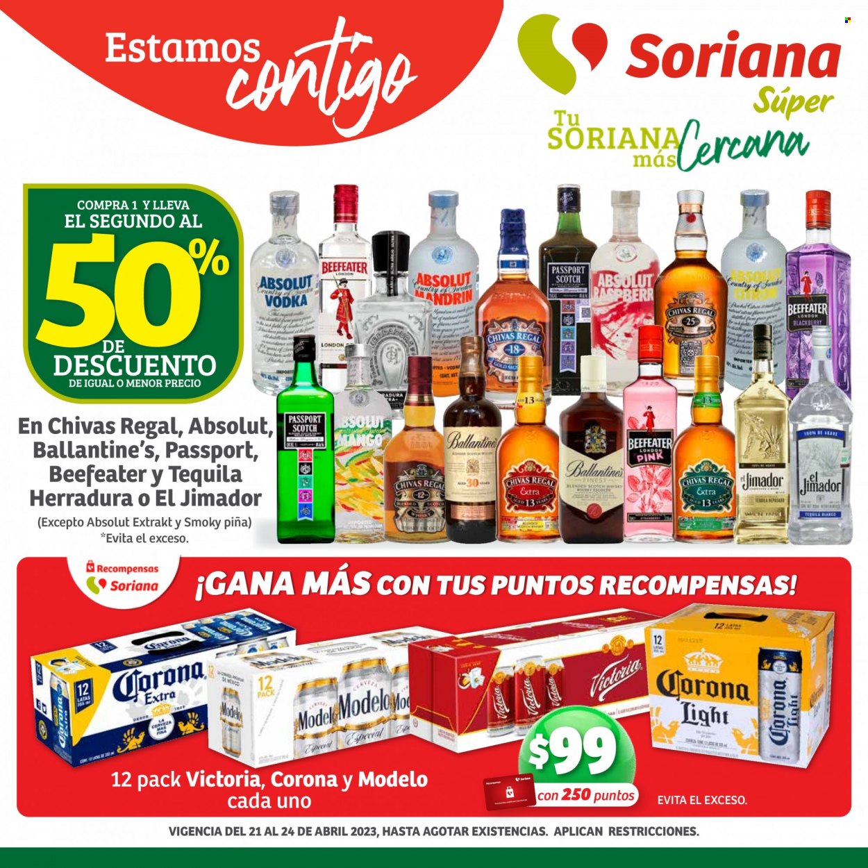 Catálogo Soriana Súper - 21.4.2023 - 24.4.2023. Página 1